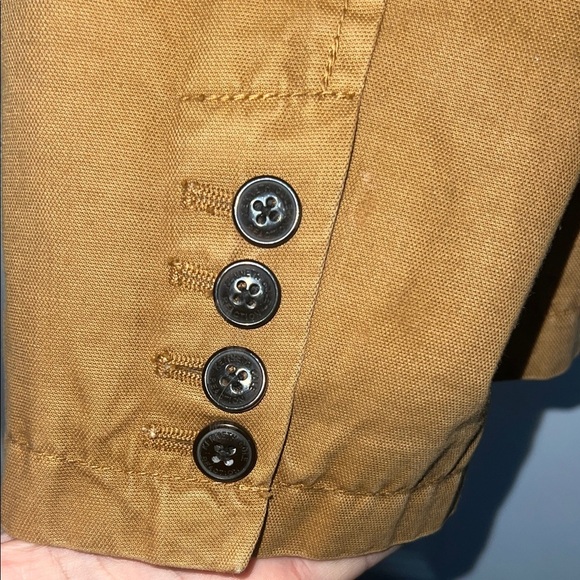 Kenneth Cole Reaction Men's Brown Military Jacket - Picture 7 of 7